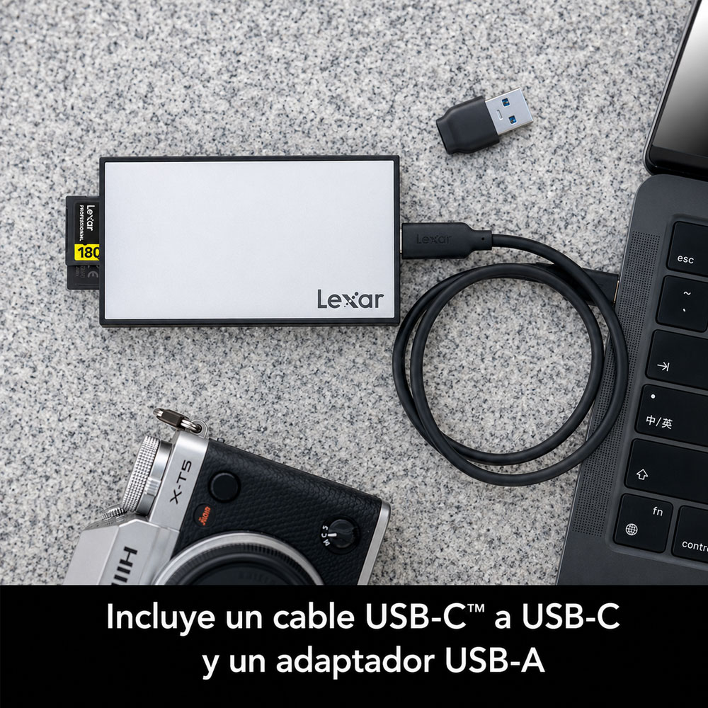LECTORA LEXAR WF720 (DUAL-SLOT SD) - 9