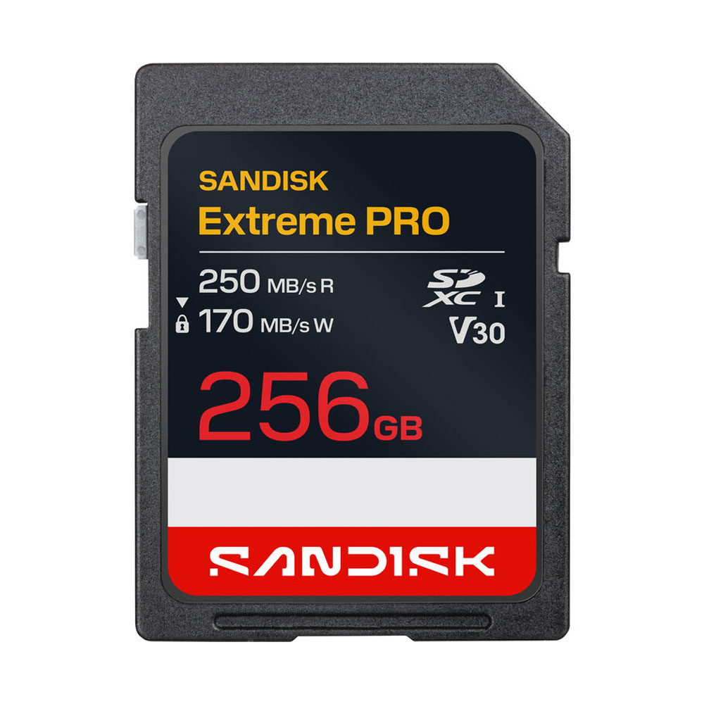 MEMORIA SD SANDISK 256GB EXTREME PRO - R250MB - W170MB - 1