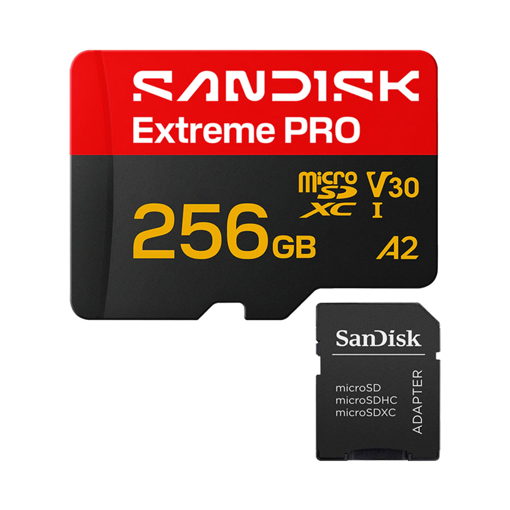 MEMORIA MICRO SD SANDISK 256GB EXTREME PRO - R250MB - W170MB - 1
