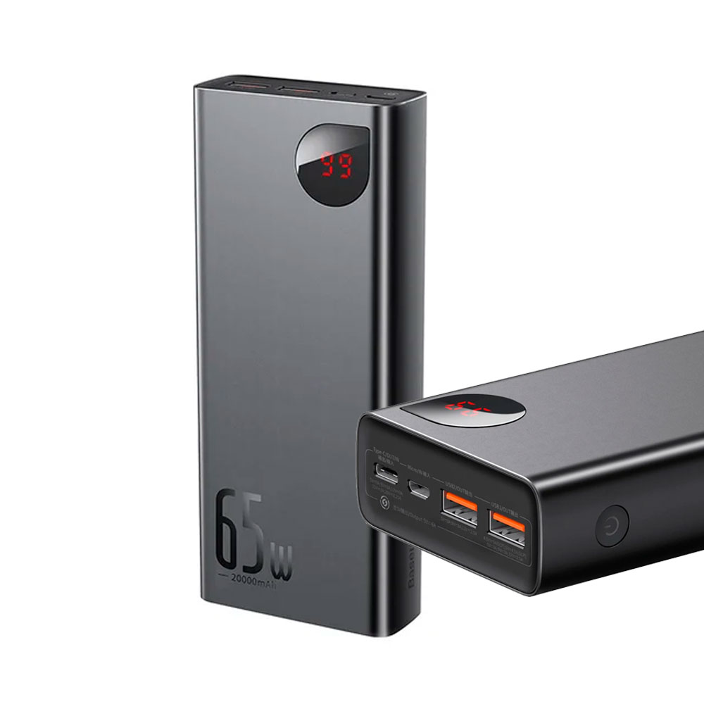 POWERBANK BASEUS ADAMAN METAL 20,000MAH 65W - 1