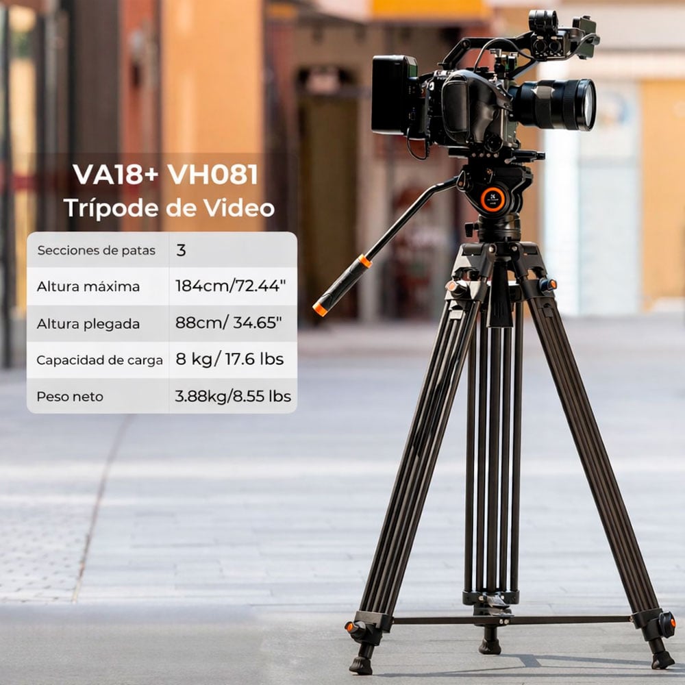 TRIPODE KYF CONCEPT KF09.121 - VA3+BV30 - 3