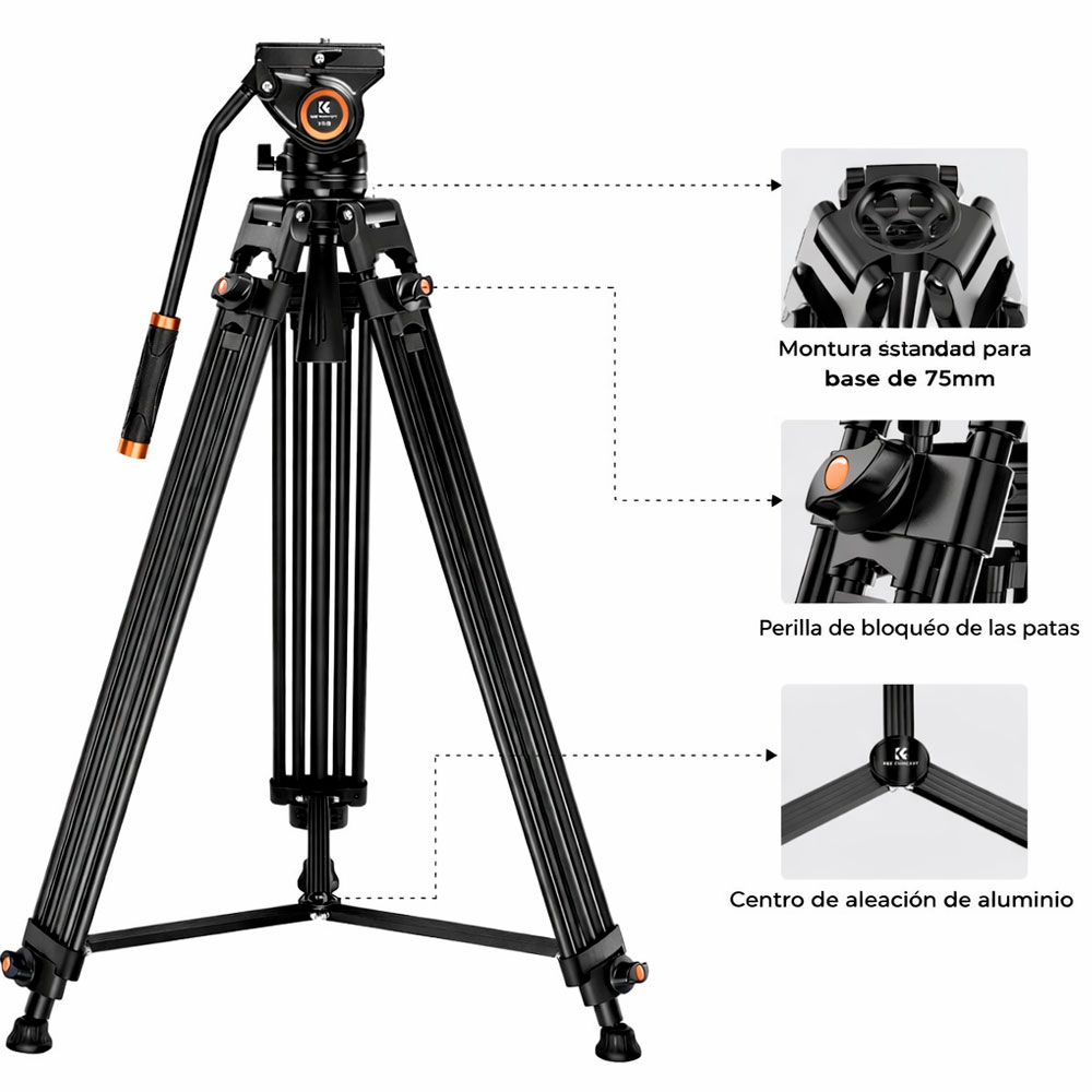 TRIPODE KYF CONCEPT KF09.121 - VA3+BV30 - 5