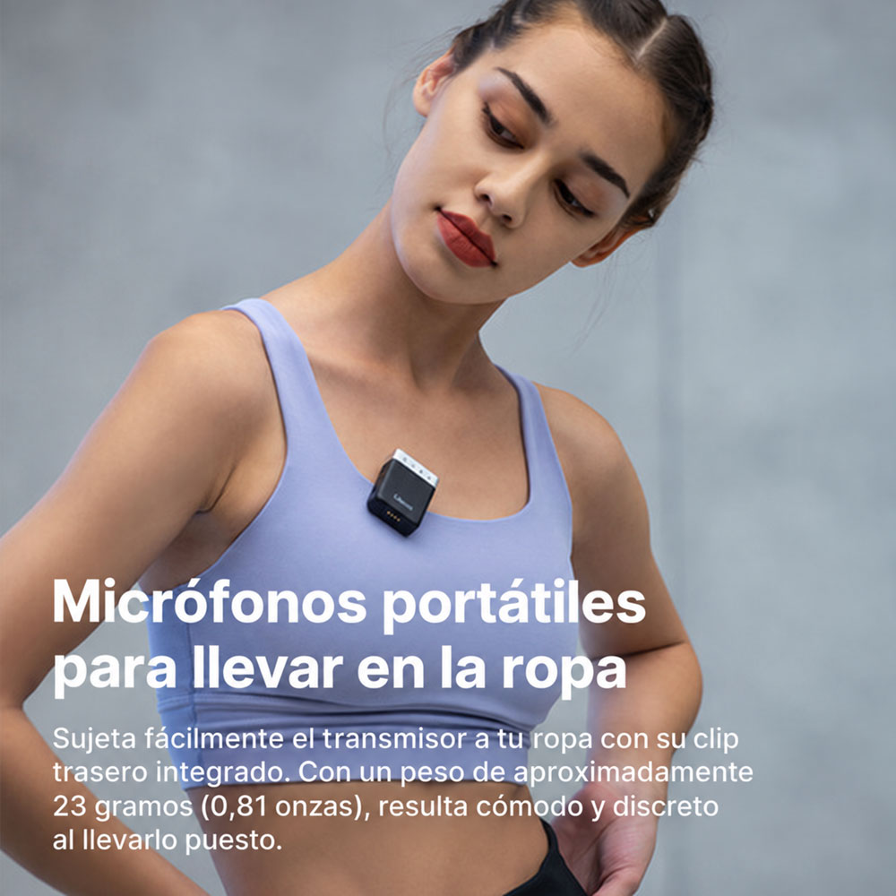 MICROFONO INALAMBRICO ULANZI AM18 - 7