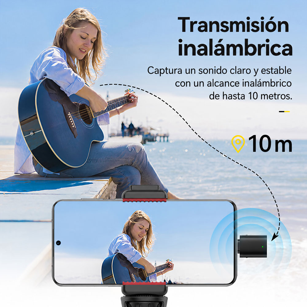 MICROFONO ULANZI WM-10 (PARA SMARTPHONE ANDROID - TIPO C) - 5