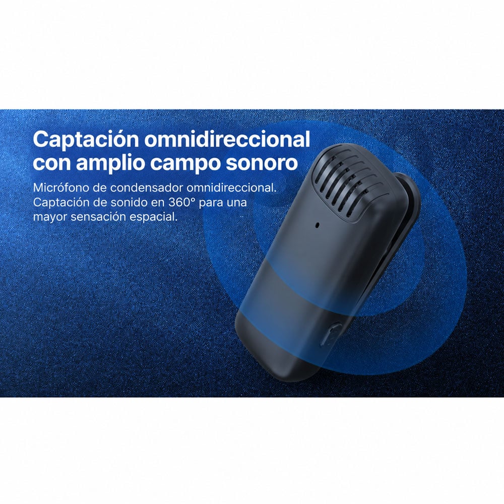 MICROFONO INALAMBRICO ULANZI J11 PARA SMARTPHONE (CONECTOR: TIPO C) - 4