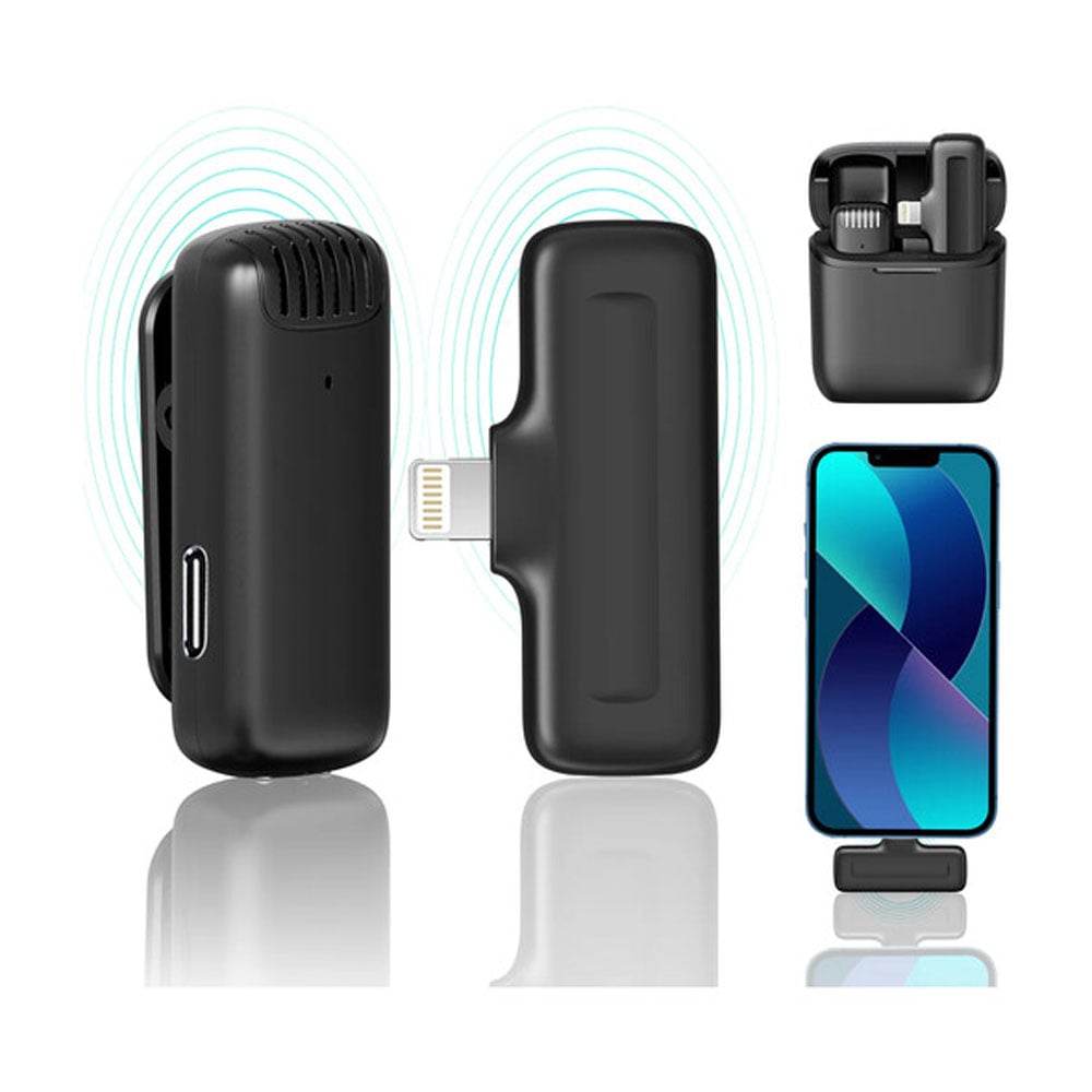 MICROFONO INALAMBRICO ULANZI J11 (PARA SMARTPHONE - TIPO LIGHTNING) - 2