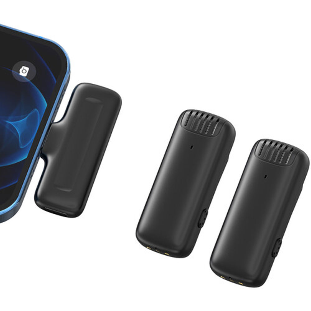 MICROFONO INALAMBRICO ULANZI J12 (PARA SMARTPHONE - TIPO LIGHTNING) - 10