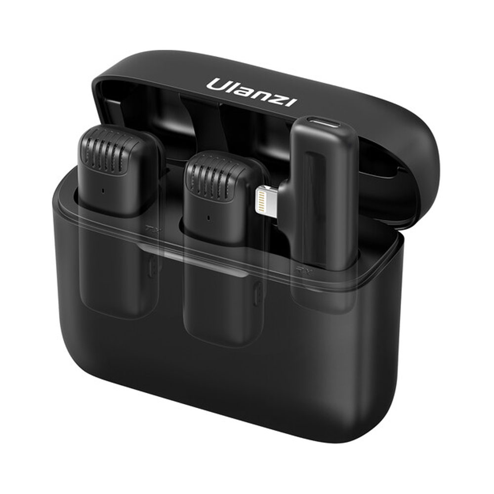 MICROFONO INALAMBRICO ULANZI J12 (PARA SMARTPHONE - TIPO LIGHTNING) - 8