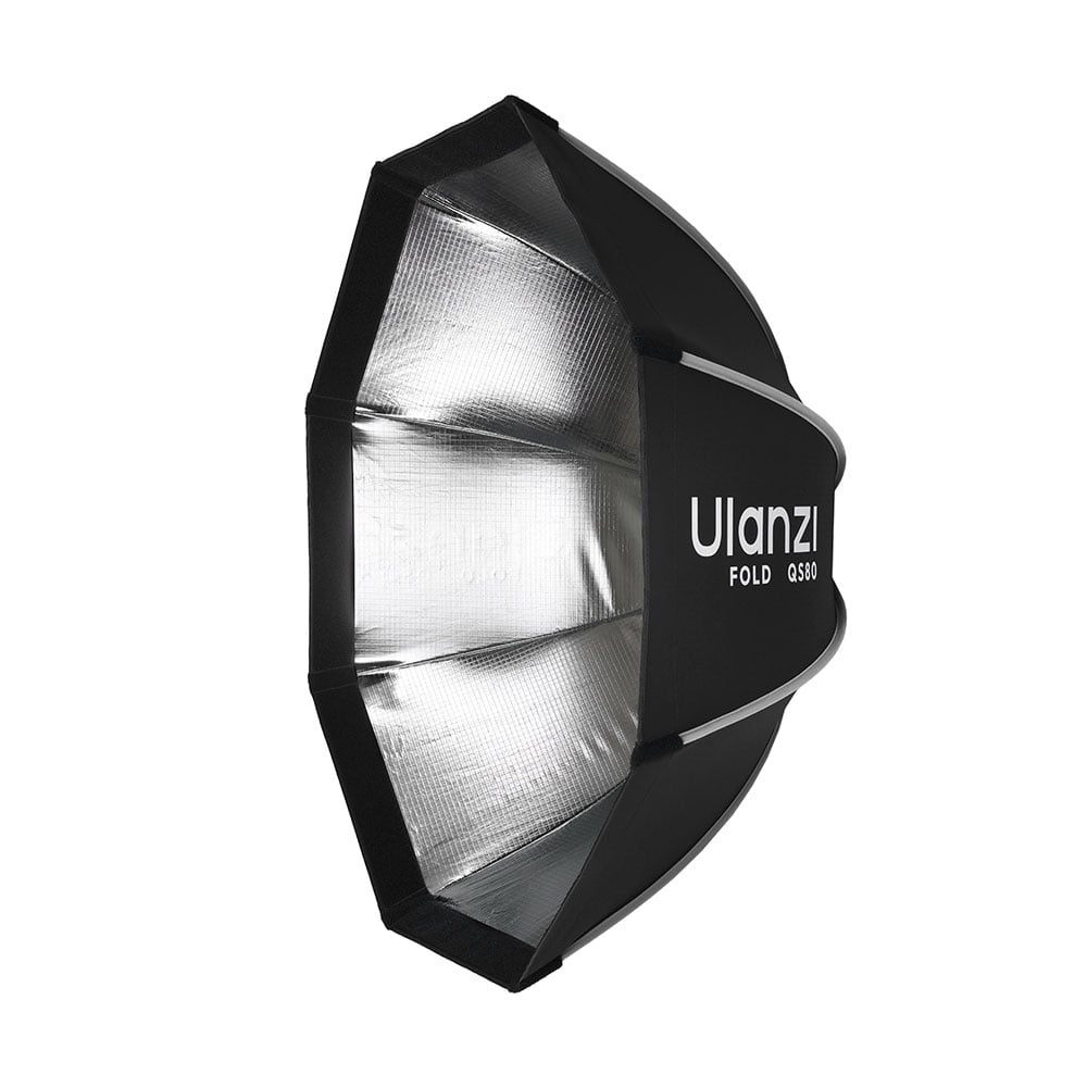 SOFTBOX OCTOGONAL ULANZI QS80 (MONTURA BOWENS - ARMADO RAPIDO) - 1