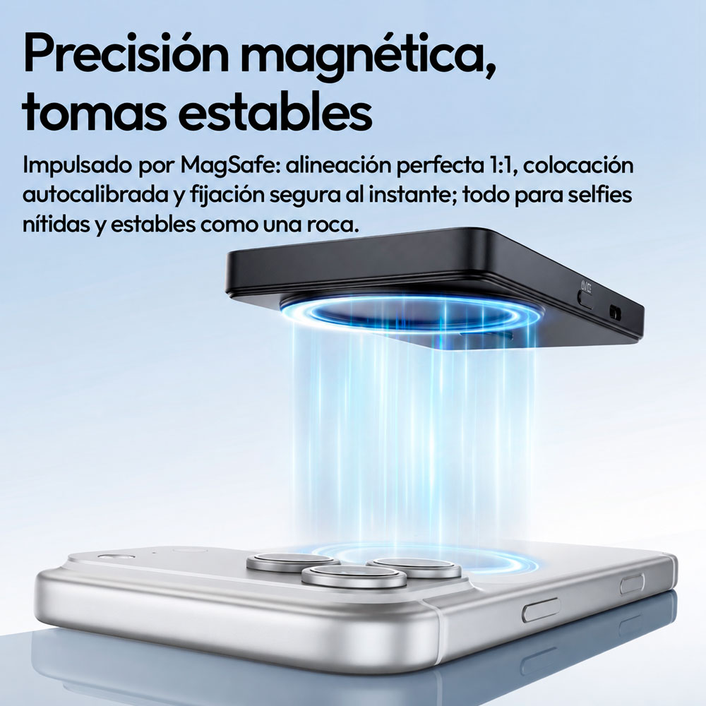 MONITOR PARA SELFIES Y VLOGS ULANZI VM1 PARA USO EN IPHONE O MAGSAFE - 5