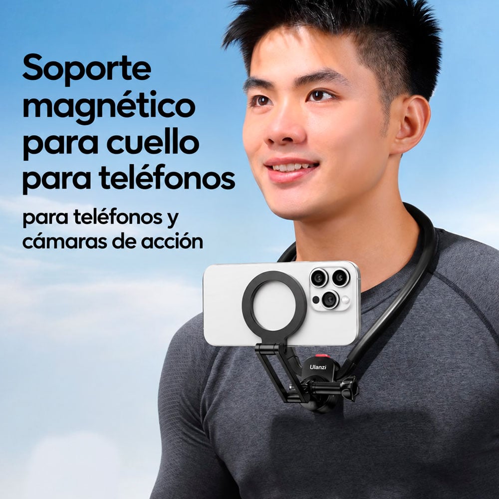 SOPORTE MAGNÉTICO PARA EL CUELLO ULANZI MG14 PARA SMARTPHONE - 2