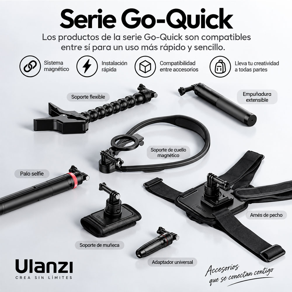 SOPORTE MAGNÉTICO PARA EL CUELLO ULANZI MG14 PARA SMARTPHONE - 5