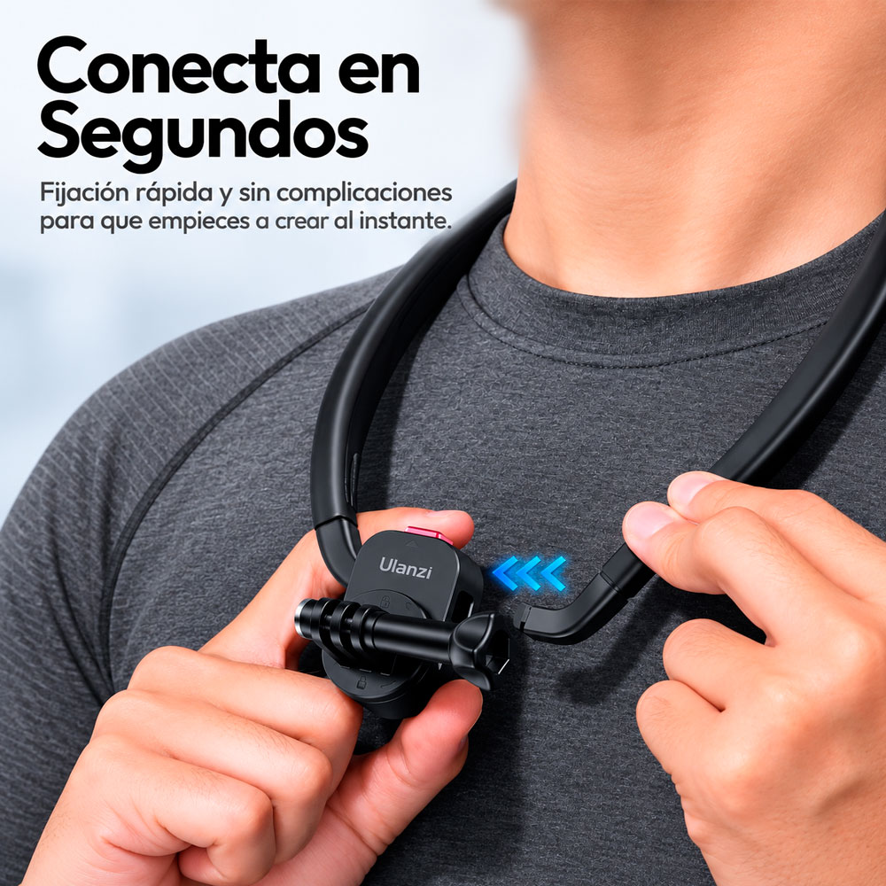SOPORTE MAGNÉTICO PARA EL CUELLO ULANZI MG14 PARA SMARTPHONE - 8