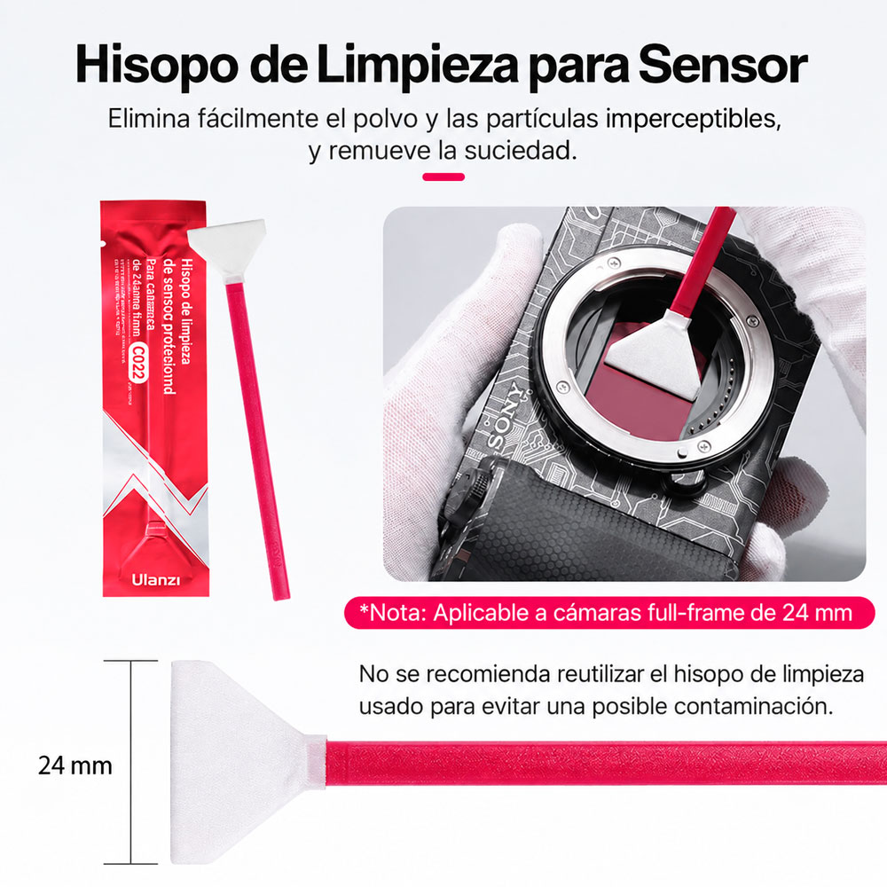 KIT DE LIMPIEZA PROFESIONAL ULANZI C028 PARA CAMARA FULL FRAME - 3