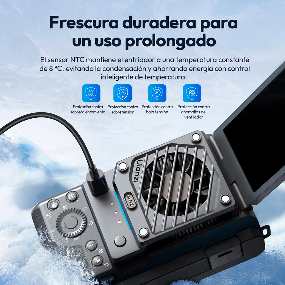 REFRIGERADOR TERMOSTÁTICO SEMICONDUCTOR ULANZI CU01 SKU:C046 - 5
