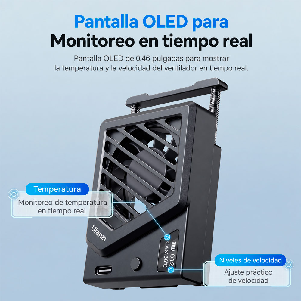 VENTILADOR DE REFRIGERACION ULANZI CA-25 - 8