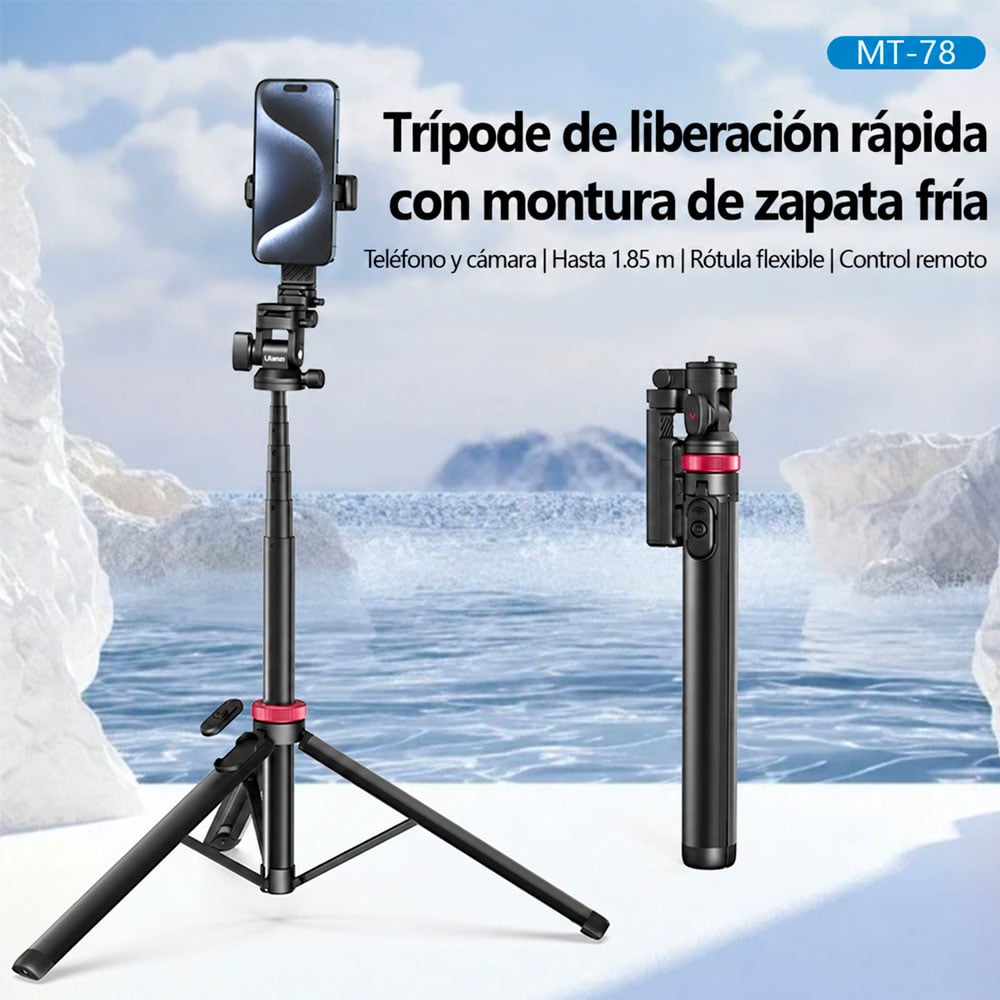 TRIPODE ULANZI MT-78 PARA SMARTPHONES - 2