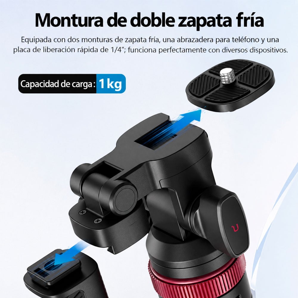 TRIPODE ULANZI MT-78 PARA SMARTPHONES - 3