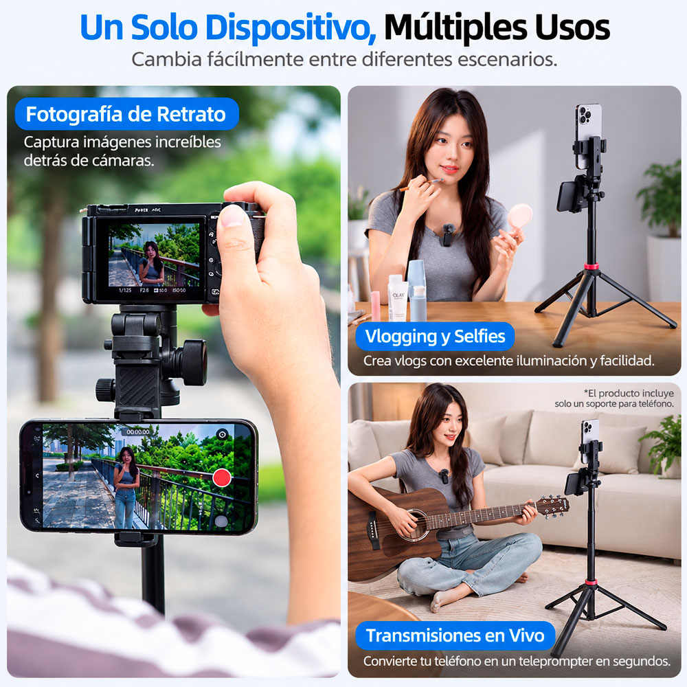 TRIPODE ULANZI MT-78 PARA SMARTPHONES - 4