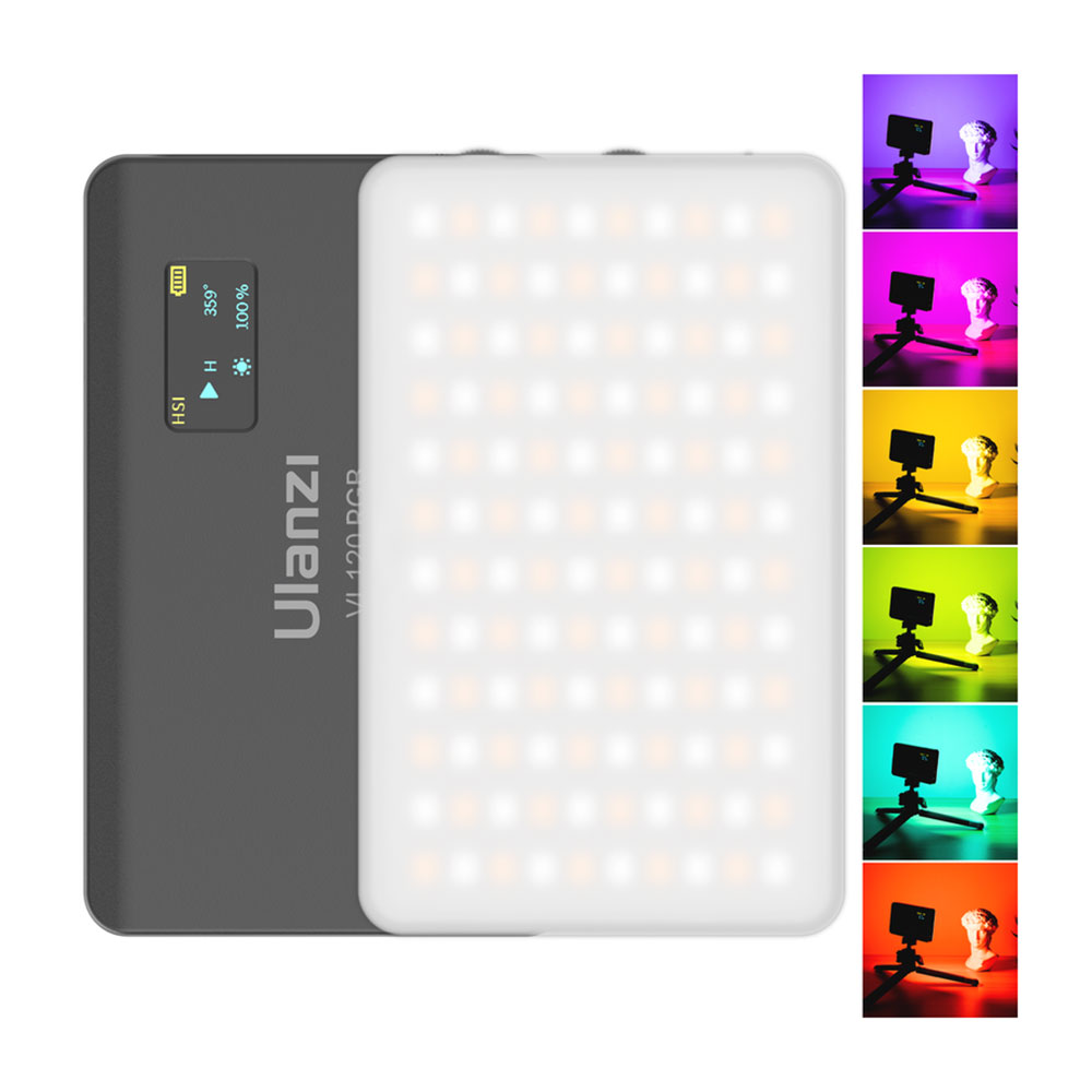LUZ CONTINUA LED PORTATIL ULANZI VL120RGB - 3