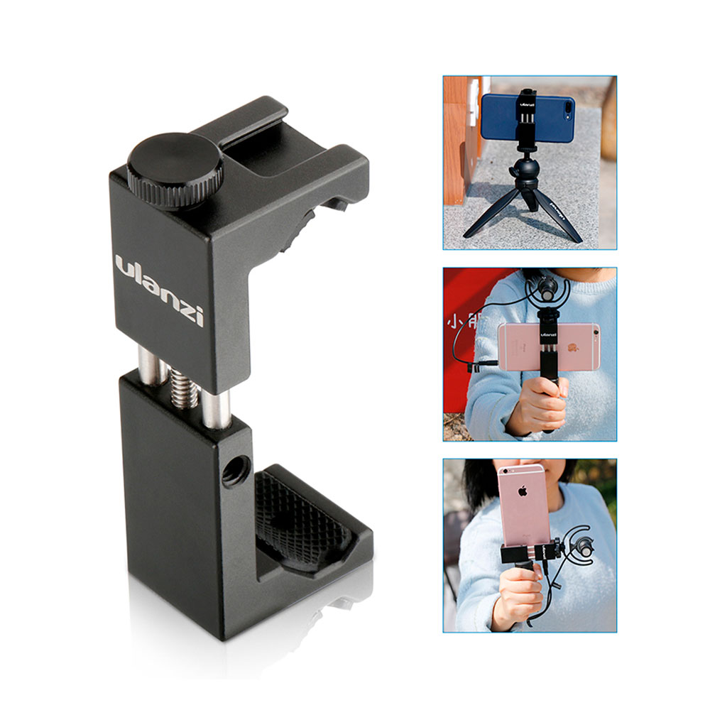 SOPORTE PARA SMARTPHONE ULANZI ST-02S PARA TRÍPODE - 1