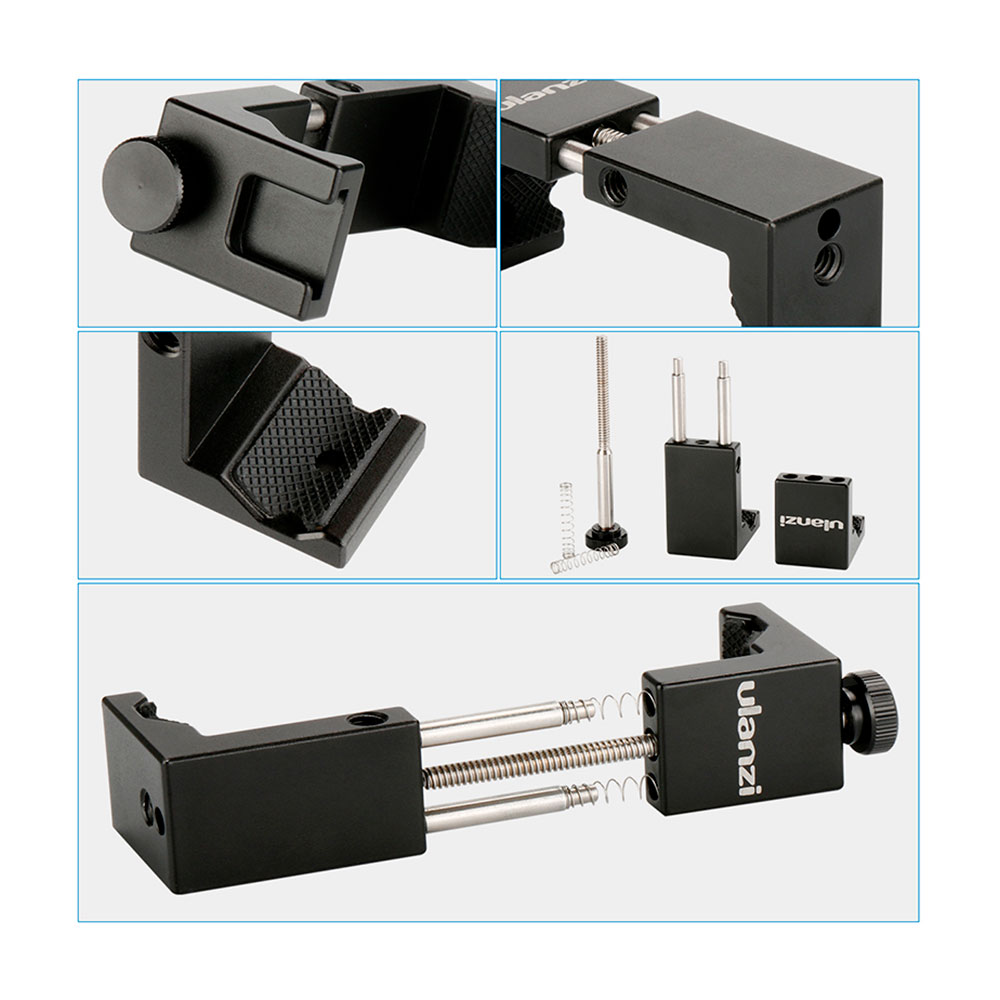 SOPORTE PARA SMARTPHONE ULANZI ST-02S PARA TRÍPODE - 10