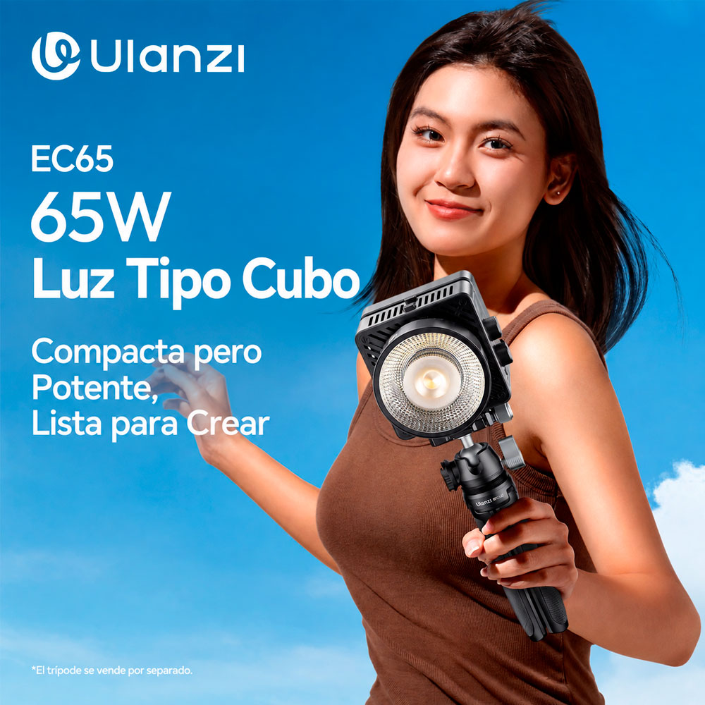 LUZ CONTINUA LED ULANZI EC65 BICOLOR 65W - 2