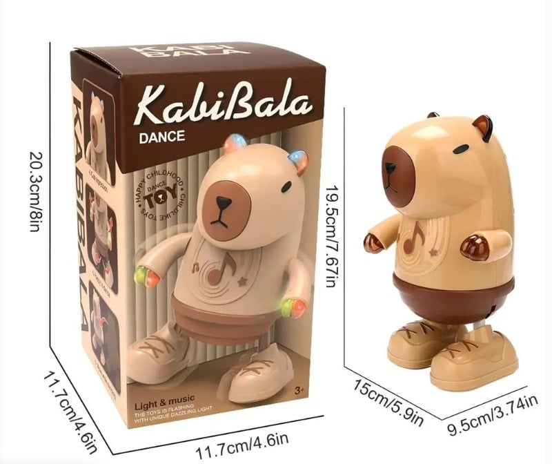 CAPIBARA BAILARIN MUSICAL - 1