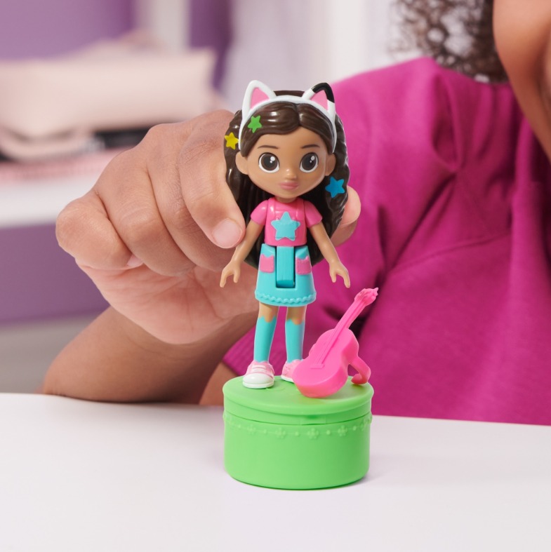 SET GABBY'S DOLLHOUSE FIGURAS FIESTA BAILE GABBYS - 5