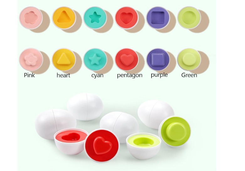 JUEGO APILABLE DE PATO CON HUEVOS DE ENCAJE - 6