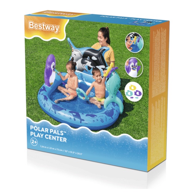 INFLABLE ACUÁTICO BESTWAY POLAR PALS INFANTIL - 1
