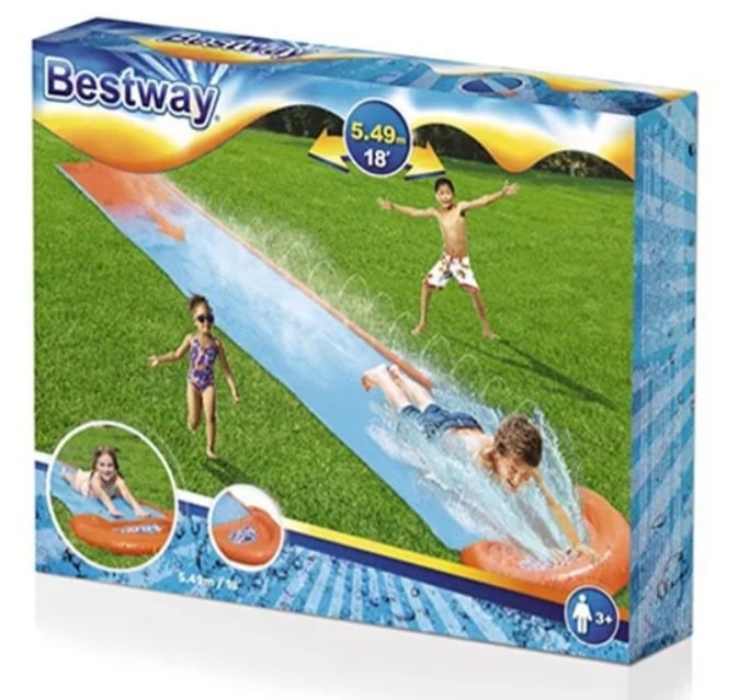 DESLIZADOR TOBOGAN DE AGUA INFLABLE BESTWAY - 1