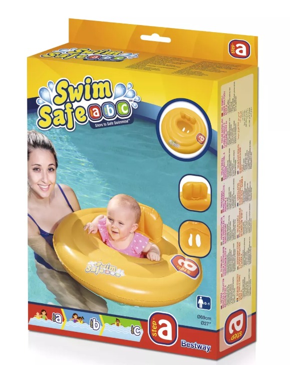 ASIENTO DE NATACIÓN PARA NIÑOS PEQUEÑOS SWIM SAFE - 1