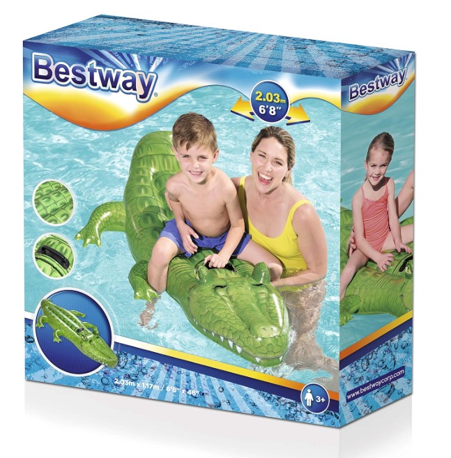 FLOTADOR COCODRILO INFLABLE - 1