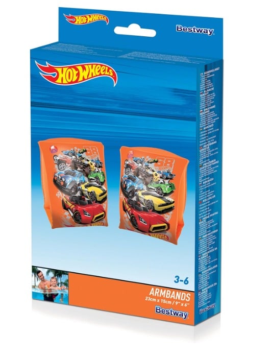 BRACITOS INFLABLES BRAZALETE HOTWHELLS BESTWAY - 1
