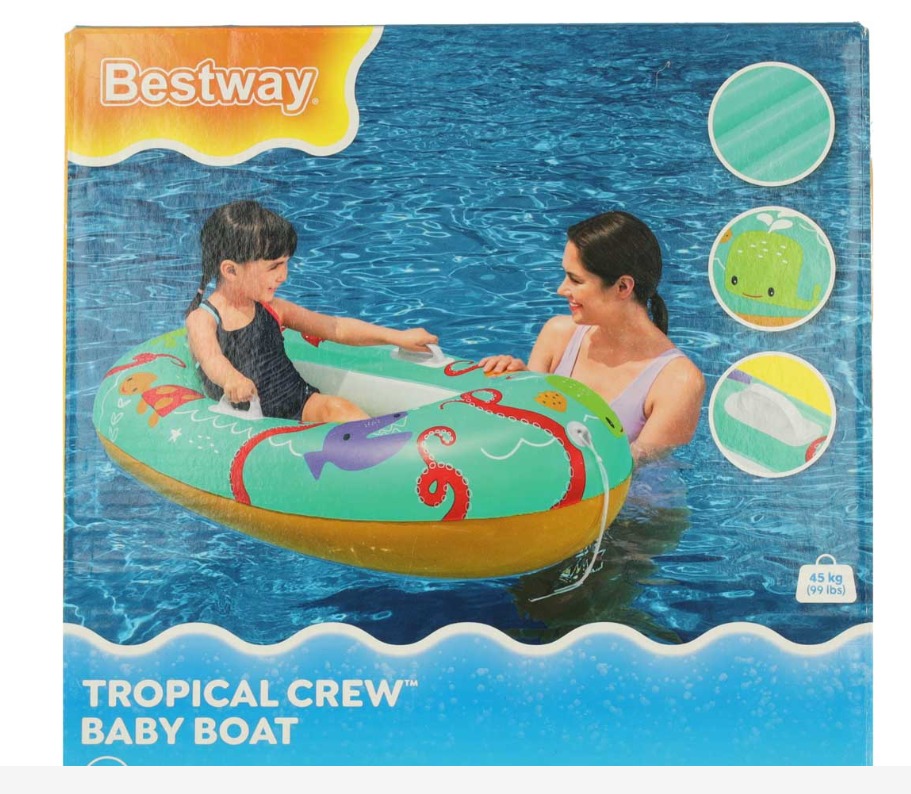 FLOTADOR BOTE BESTWAY - 1