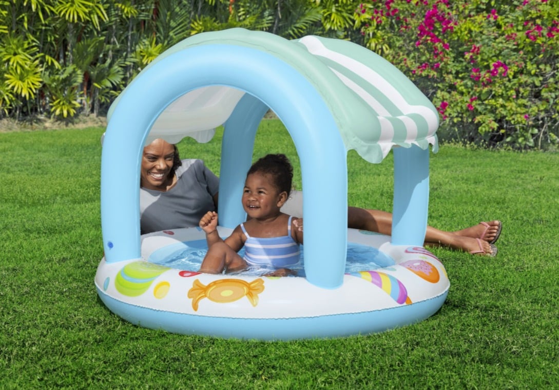 PISCINA INFLABLE PARA JARDÍN CON CUBIERTA BESTWAY - 3