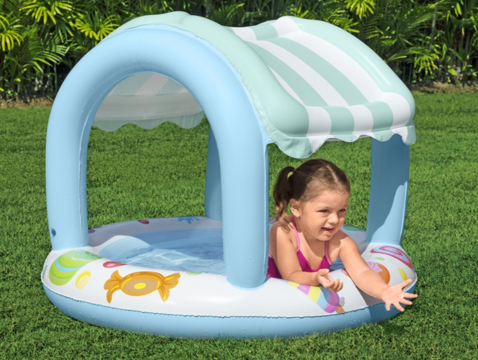 PISCINA INFLABLE PARA JARDÍN CON CUBIERTA BESTWAY - 4