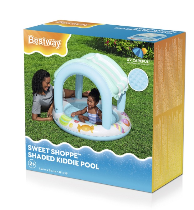 PISCINA INFLABLE PARA JARDÍN CON CUBIERTA BESTWAY - 6