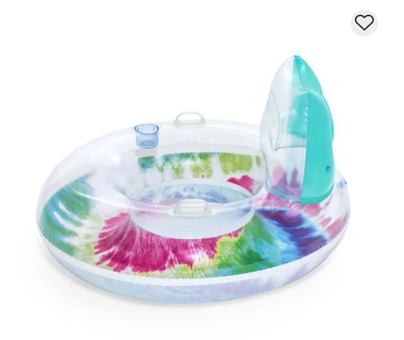 FLOTADOR INFLABLE CON DISEÑO TIE-DYE - 2