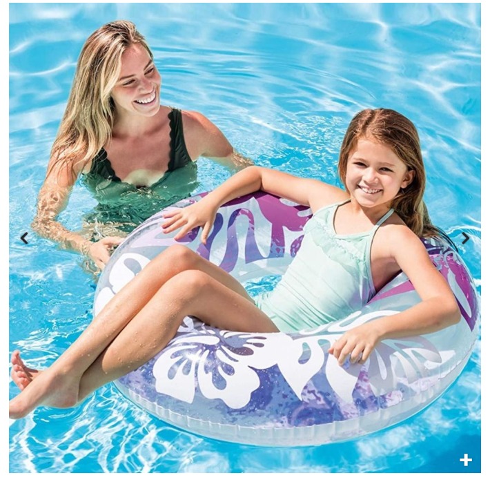 SALVAVIDAS GRANDE INFLABLE CON DISEÑO Y RESISTENTE - INTEX - 1