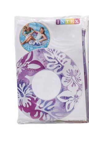 SALVAVIDAS GRANDE INFLABLE CON DISEÑO Y RESISTENTE - INTEX - 3