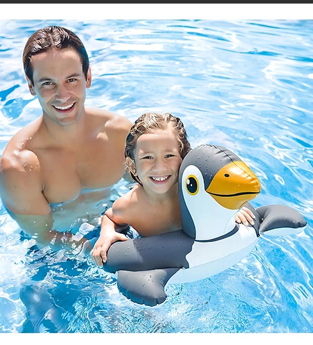 FLOTADOR PARA PILETA INTEX - NEGRO - 2