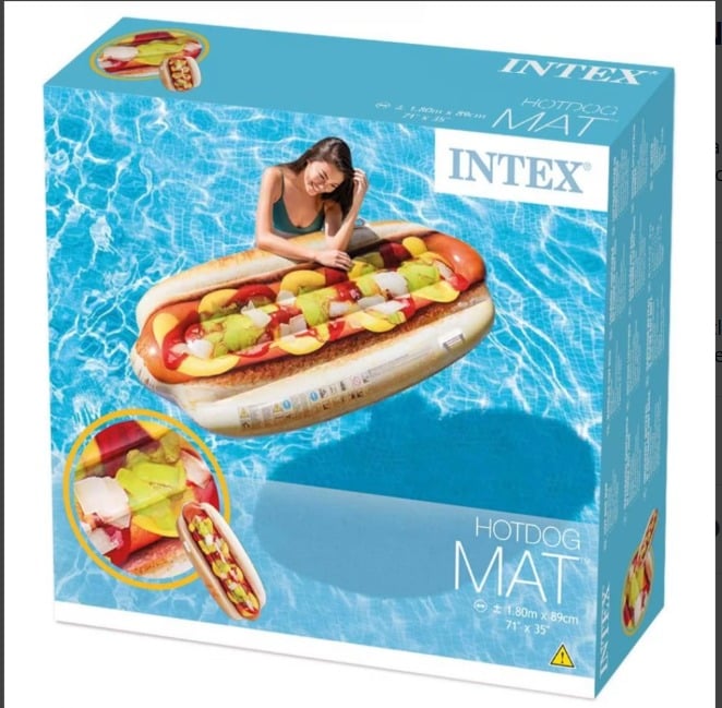 FLOTADOR INTEX HOT DOG - 1