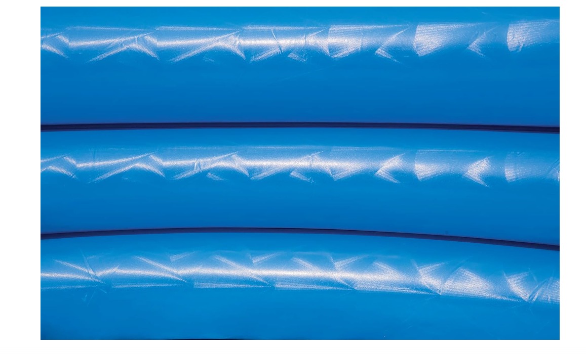 PILETA INFLABLE REDONDA TRES ANILLOS AZUL - 4