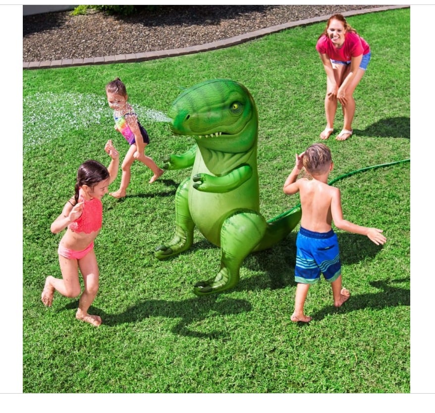 ROCIADOR DE AGUA INFLABLE BESTWAY DINOSAURIO - 4