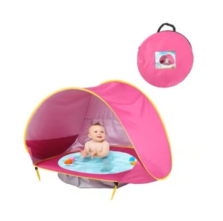 CARPA PARA BEBES CON PISCINA - FUCSIA - 1