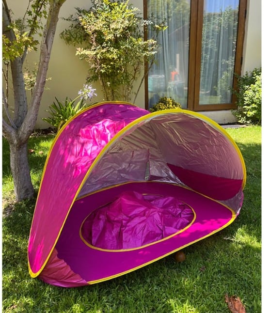CARPA PARA BEBES CON PISCINA - FUCSIA - 2