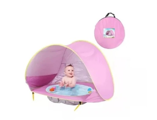 CARPA PARA BEBES CON PISCINA - ROSA - 1