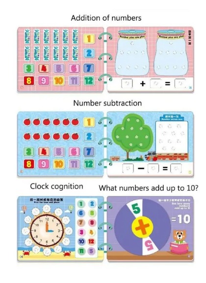 LIBRO OSITO DE ACTIVIDADES MONTESSORI MATEMÁTICAS - 2